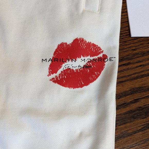 NWT The Laundry Room Marilyn Monroe Stirrup Pants Joggers Sweats S - Picture 5 of 10